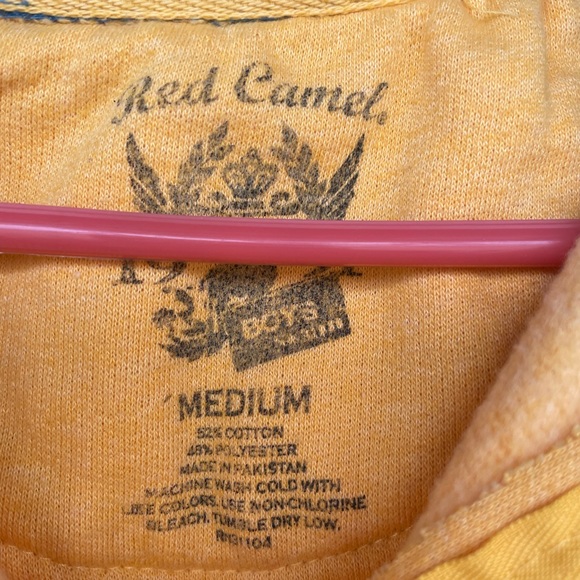 Little Kids Gold And Blue Hooded Zippered Red Camel Jacket Size Medium - Picture 6 of 6